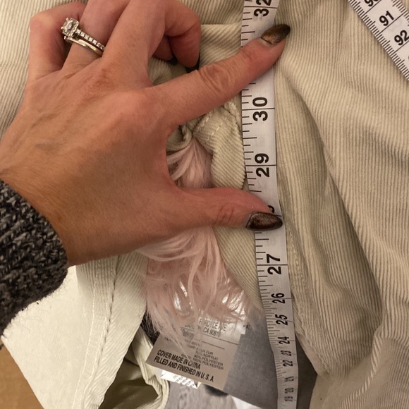 Mother The Runaway mid rise flare cords NWOT size 24 - Picture 3 of 4